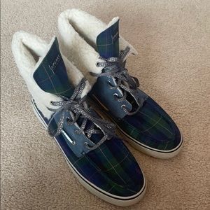 Sperry Fold Over Fleece Lined Boots